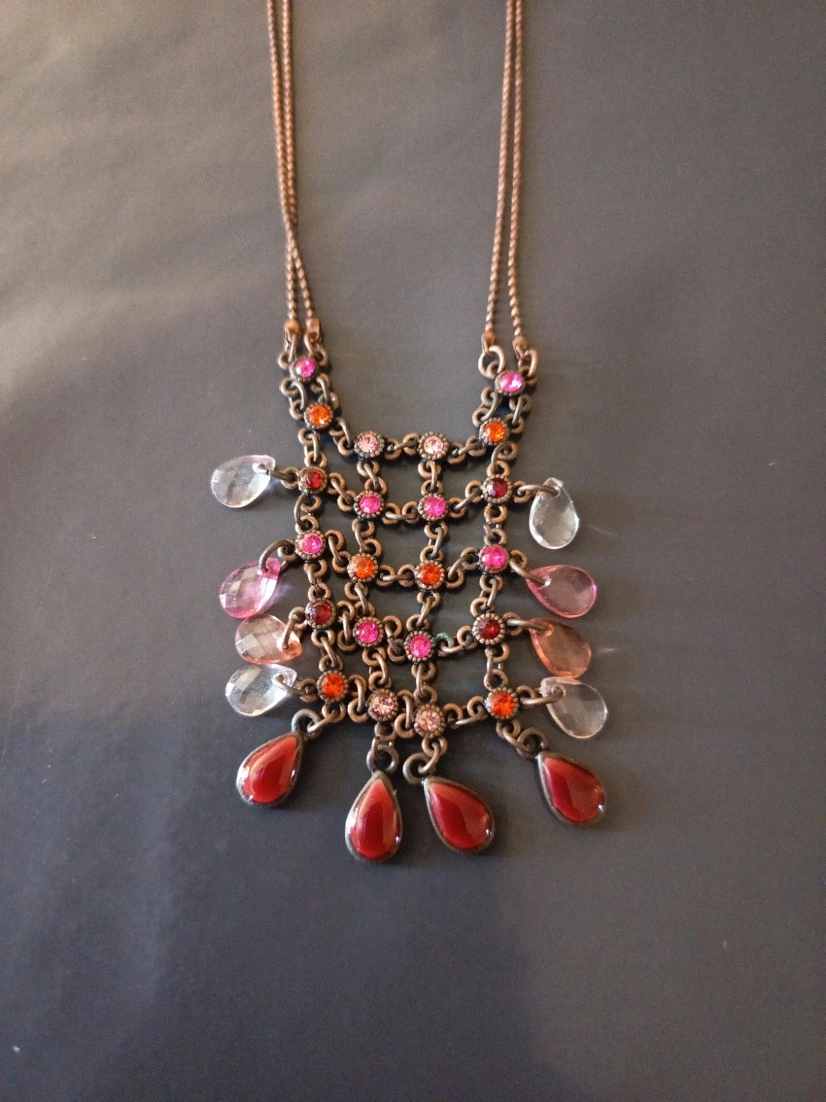 Collier met verschillende stenen – photo 2